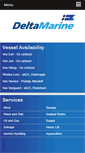Mobile Screenshot of delta-marine.co.uk