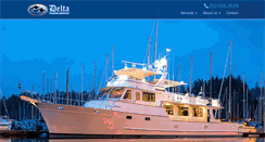Desktop Screenshot of delta-marine.com